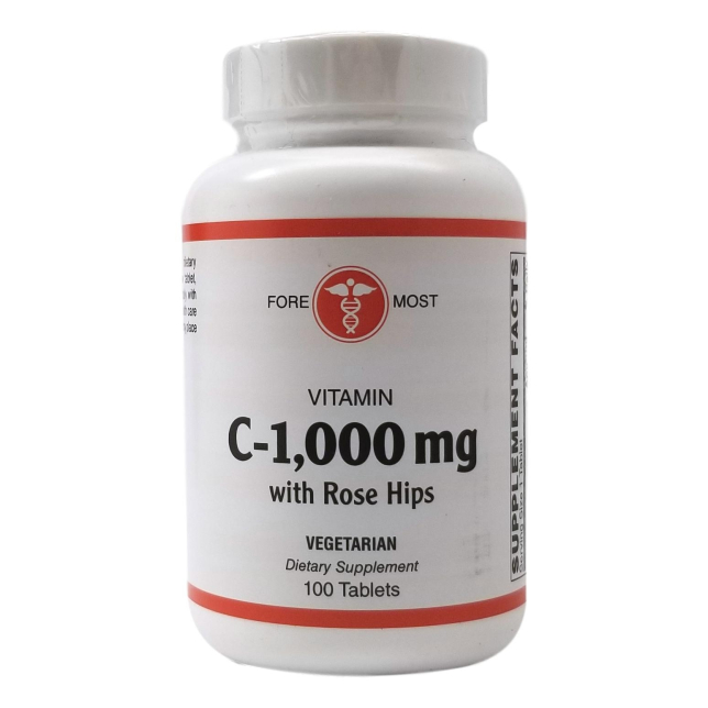 Vitamin C-1000 mg w/ Rose Hips 05.27.2020