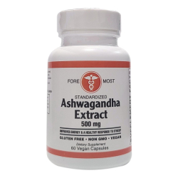 Ashwagandha Extract 60 Vegetarian Capsules 