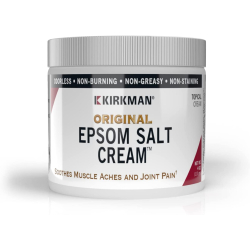 Epsom Salt Cream Net wt. 4 oz. (113 grams) (Formerly called Magnesium Sulfate Cream)