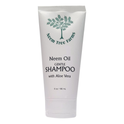 Neem Oil Gentle Shampoo (with aloe vera) 6 oz. /180 mL 