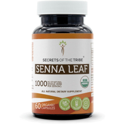 Senna Leaf 60 Organic Capsules 
