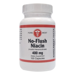 No-Flush Niacin 400mg 100 Capsules