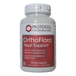 OrthoFlora Yeast Support 90 Veg Capsules