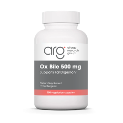 Ox Bile 500mg 100 Vegetarian Capsules