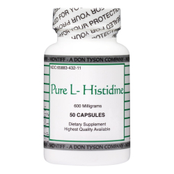 Pure L-Histidine rendering
