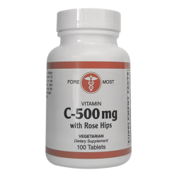 Vitamin C-500 with Rose Hips 100 Tablets 