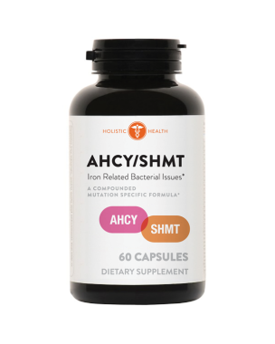 AHCY / SHMT - Iron Related Bacterial Issues 60 Capsules (Supplement)
