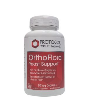 OrthoFlora Yeast Support 90 Veg Capsules