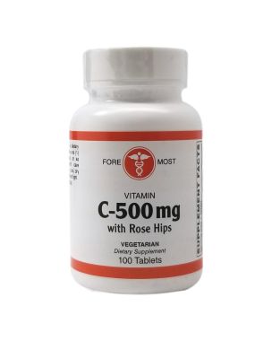 Vitamin C-500 mg w/ Rose Hips 05.27.2020