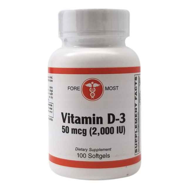 Vitmain D-3 2,000iu 05.27.2020