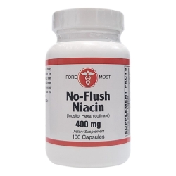 No-Flush Niacin 400mg 100 Capsules