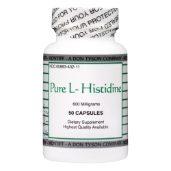 Pure L-Histidine rendering

