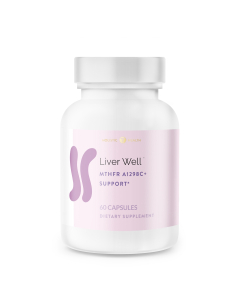 Liver Well MTHFR A1298C+ Support 60 Capsules