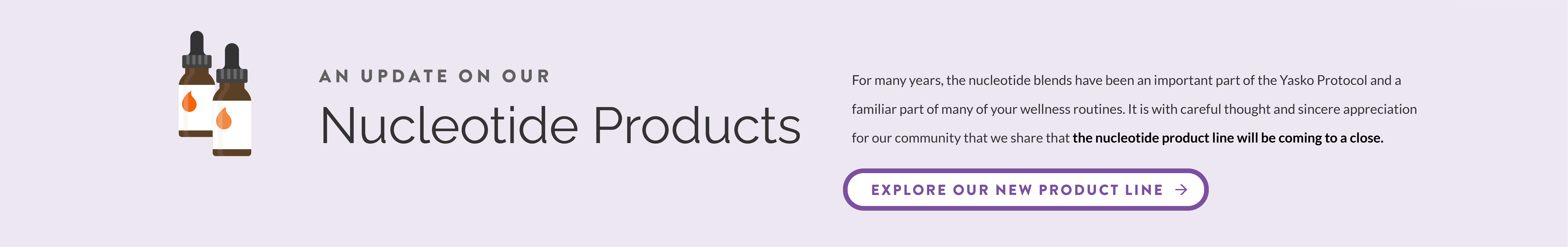 An Update on Our Nucleotide Products